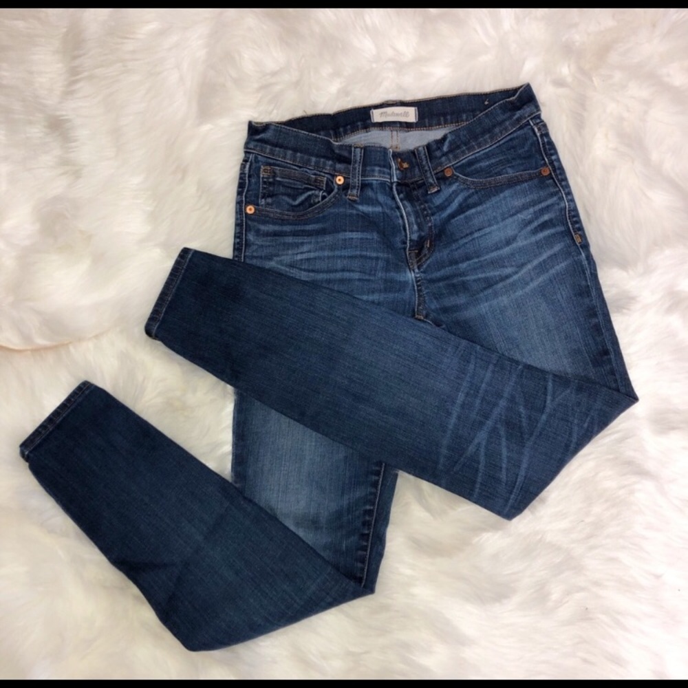 Madewell 8” skinny jeans